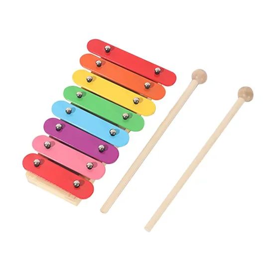 Kids Wooden Musical Instruments Xylophone - Image 4
