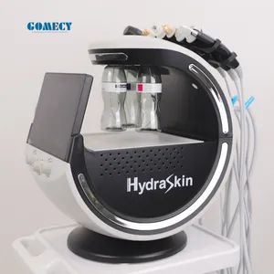 Gomecy Intelligent Ice Blue Skin Detection Comprehensive Management Instrument Skin Scraper Gold RF Facial Analysis Pen - Image 5