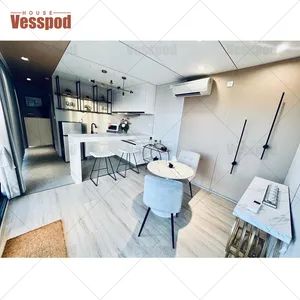 Prefabricated Modular Home Space Capsule Aluminum Container Prefab House - Image 4