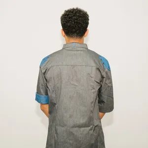 Factory Supply Hotel Restaurant Chef Uniforms Clothing OEM Customized Chef Jacket Coat Workwear - Image 4