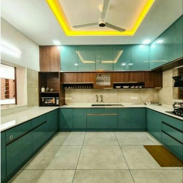 L Shaped Modular Kitchen - Image 1