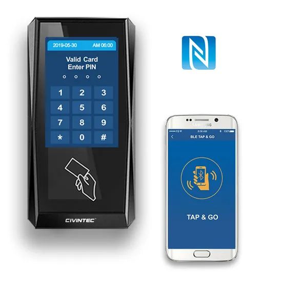 Password Proximity Card Time Clock Attendance System and Sample Access ...