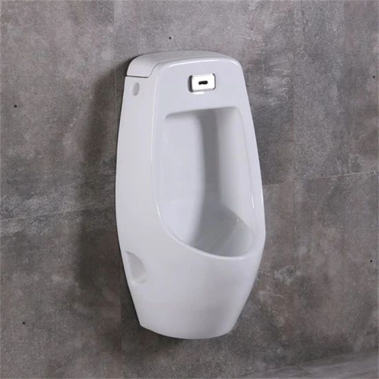 Modern Design Eco-Friendly Wall Mounted Urinal Integrated Intelligent Sensor Urinal Waterless Men's Ceramic Urinal - Image 1