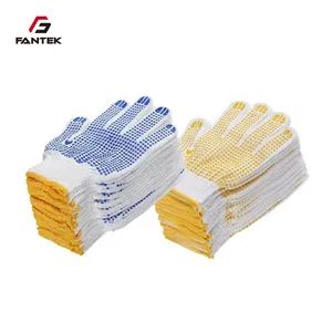 Heavy-Duty Protective Gloves with PVC Dots for Safe Handling Size S-XL Color Blue Length Long Model NO. GSSD Trademark - Image 6