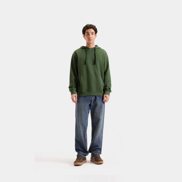 Premium Heavyweight Cotton Fleece Pullover Hoodie with Custom Drawstring and Kangaroo Pocket - Image 3