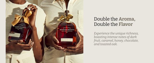 Woodford Reserve Double Oaked Whiskey, 70cl – product photo 3, product detail gallery