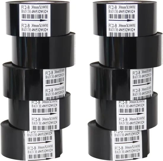 Factory Custom High Quality Washable Ribbon Thermal Transfer Resin Label Printers Ribbon - Image 4
