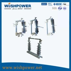 Medium Voltage Fuse Cut out Origin China Fusing Speed FF Shape Split Type Usage High Voltage Model NO. HRW-35kV HS Code - Image 1