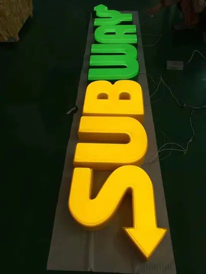 Manufacturer Waterproof LED Illuminated Outdoor Lighting Channel Letters Convenience Store Front Signs - Image 2