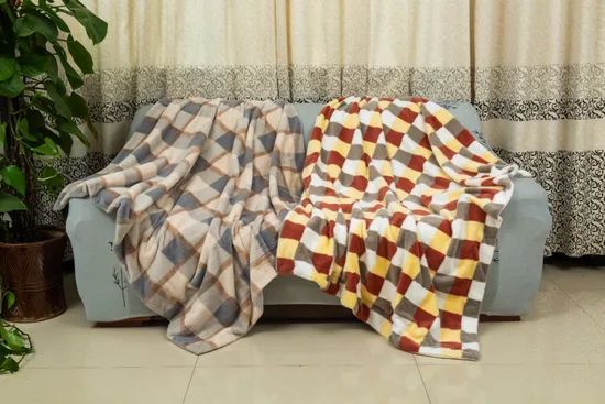 100% Polyester Super Soft New Printed Coral Fleece Blankets Season Winter Origin Jiande Age Group Adults HS Code 630140000 - Image 1