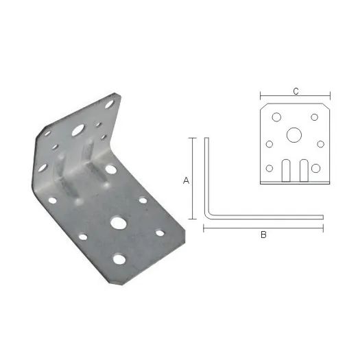 Wood corner angle brackets - Image 2