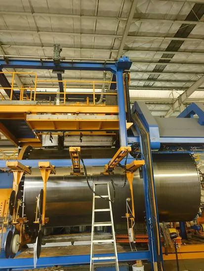 Contiuous Fiberglass Winding Machine Pipes Production Line / Filament Winding Machine for Main Irrigation Line, GRP Production Line for Composite Pipes Plant - Image 5