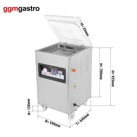 Single Chamber Food Vacuum Packing Machine Table Top Rice Vacuum Packing Machine - Image 2