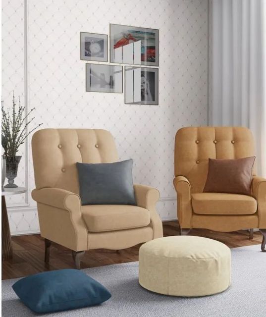 Italian  Leather Fabrics Color Gray Brand Rocco Brown Material Polyester Product Type Leather Usage/Application Sofa - Image 2