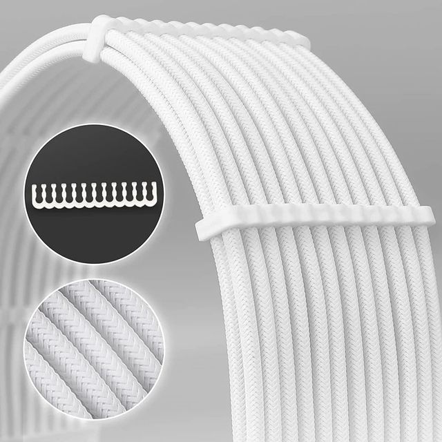 Antec PSU Cables, Sleeved Cable Extension Kit /24pin Color White Weight 322 g Material Rude Size 300 sq mm Cable Length - Image 1