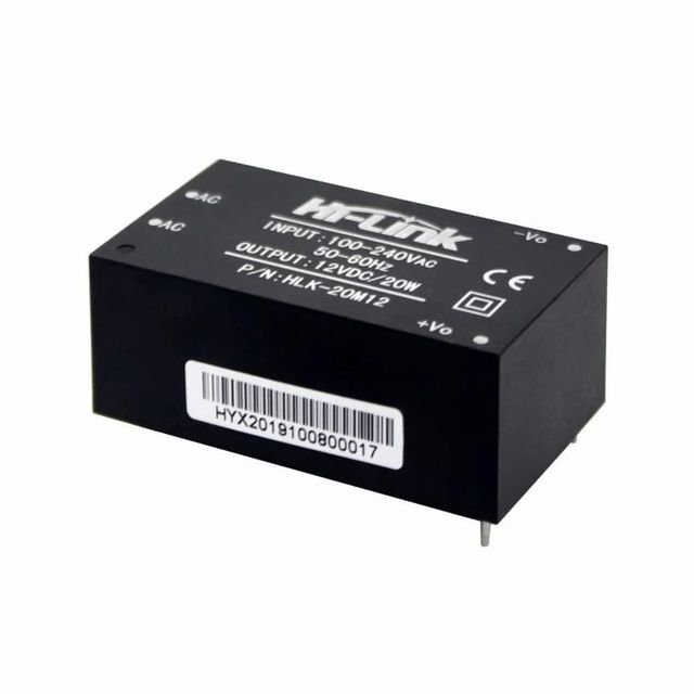 Hilink Power Module HLK Series Color Black Brand Hilink Frequency 50Hz No Load Loss <0.1w Phase Single Phase Model Number HLK - Image 4