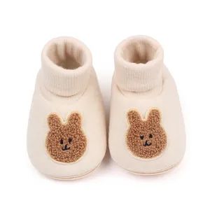 High Quality Spring Autumn Bear Rabbit Design Winter Socks Baby Shoes Unisex - Image 6