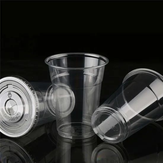 Clear Custom Print Disposable Pet Cup for Cold Drinks Type Cup Origin China Model NO. PET-02 Style Single Wall Sample Time 2 Days - Image 4