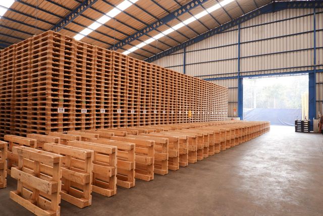 New Wooden Pallet - High quality and customize size - Image 1