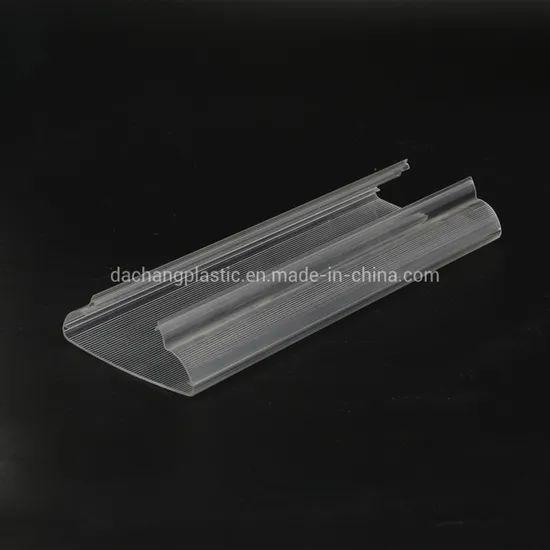 Optical Prism Acrylic Extrusion Lamp Cover for LED Lighting Profile - Image 2