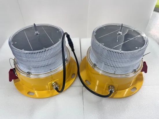 LED Aviation Obstruction Light with Solar Power Technology - Image 1