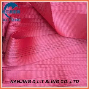 Strong Webbing Material for Safety and Load Handling Width 35mm Shape Flat Origin China Model NO. WB M.B.S 7000kgs W.L.L(Kg) - Image 4