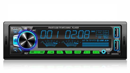 Car Audio Car MP3 Player Bluetooth Multi-Color Car Player USB 2 USB ISO Select Origin China Trademark OEM Bluetooth Yes Voltage - Image 1