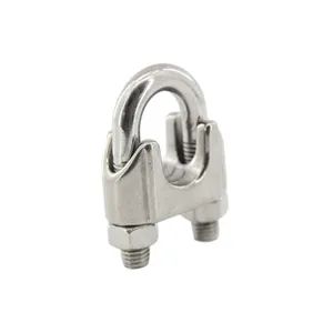 High Polished DIN741 Wire Rope Clip Rigging Hardware Fittings - Image 4