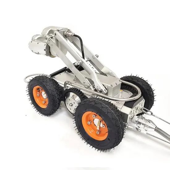 100 300m 360 Rotation Drain Sewer Pipeline Municipal Pipe Inspection Endoscope Crawler Robot Camera - Image 3