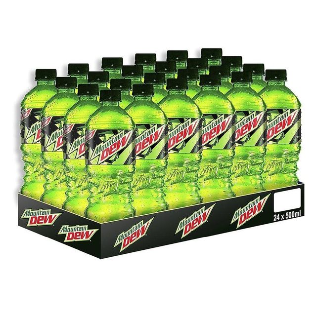 Mountain Dew Carbonated Soft Drink, Plastic Bottle, 500 Ml X 12 Buy Online at Best Price - Image 3