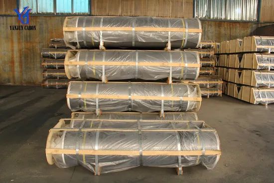 Good Quality Graphite Electrodes with Nipple Trademark YJ Origin Dezhou HS Code 85451100 Composition Carbon Model NO. - Image 4