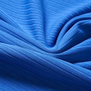 High Quality 60% Polyester 35%Cotton 5%Spandex Stretch Ottoman Rib Knit Fabric - Image 6