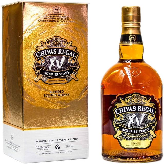 Chevas Regal 12 Years Old Blended Scotch Whiskey Malt and Oat Based Distilled and Bottled - Image 4