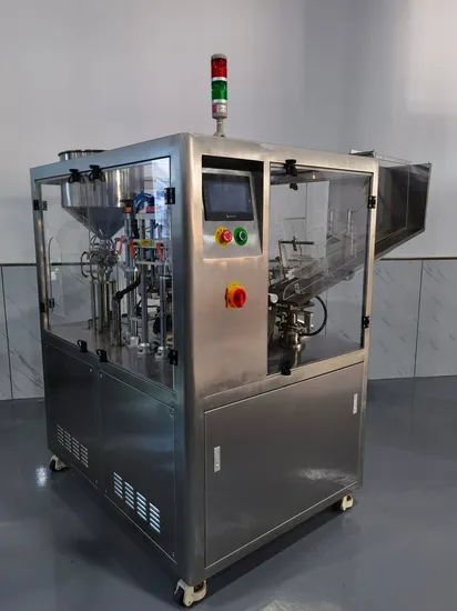 Automatic Tube loading Filling and Sealing Machine Origin China Model NO. KS-009S HS Code 842240000 Trademark KINGSUN Material Type Paste - Image 5
