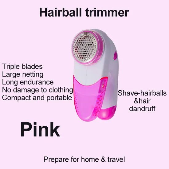 Portable Battery Operated Fabric Shaver Lint Remover Device Electric for Clothes - Image 3