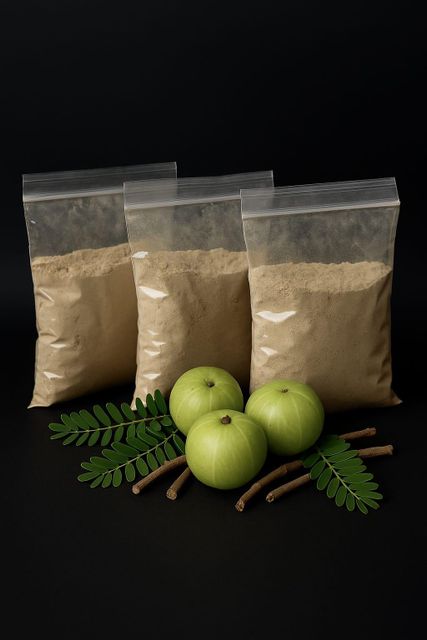 Amla (Indian Gooseberry) Powder Origin India Additives None Form Fine Powder Shelf Life 24 Months Color Natural Light - Image 2