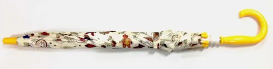 Durable Kids Outdoor Safe Open Umbrella with Cartoon Characters for Sun Protection - Image 6