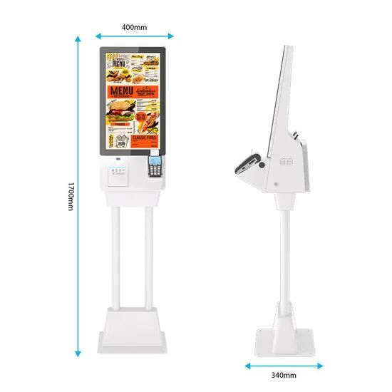 POS Payment Kiosk Restaurant Control Kiosk Bill Payment Machine Self-Service Payment Terminal Kiosk - Image 6