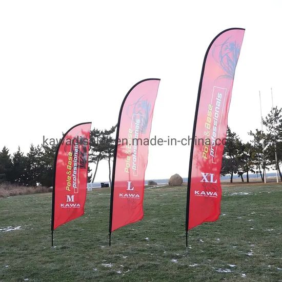 Advertising Flags and Banners Large Beach Flag Cheap Custom Feather Banner - Image 2