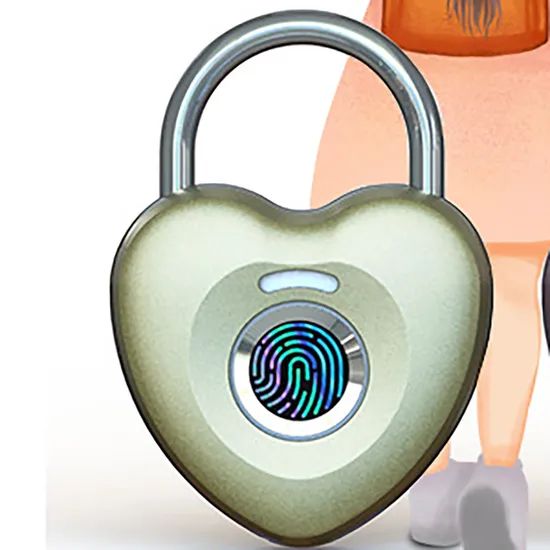 Mini Fingerprint Lock Child Safety Cabinet Locks for Babies Pad Lock - Image 6