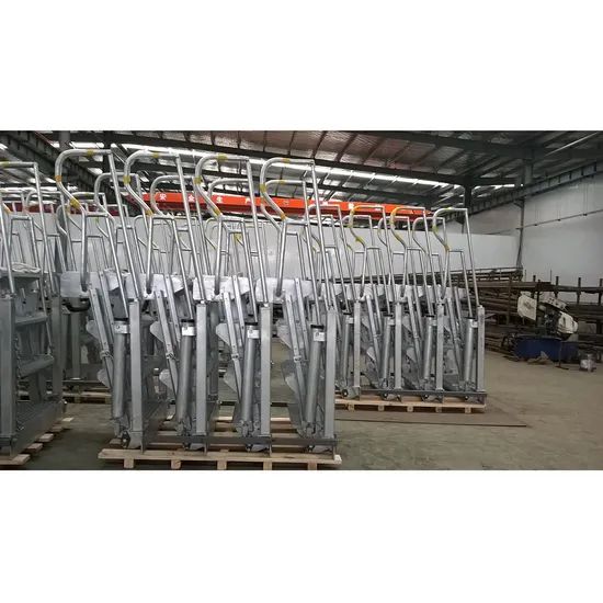 3 Steps Folding Stairs for Machinery Top Maintenance - Image 1