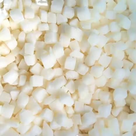 Industrial Grade White Onion Chopped Wholesale Supply – Carefully Selected Onions, Processed Under Strict Quality Control Standards, Uniform Cutting, Excellent Aroma Retention, Suitable for Frozen Food Manufacturing, Sauces, Soups, Ready Meals, and Bulk Food Production, Offered in Flexible Packaging Options with Consistent Availability and Competitive Export Pricing Global Supply Assurance Services - Image 4