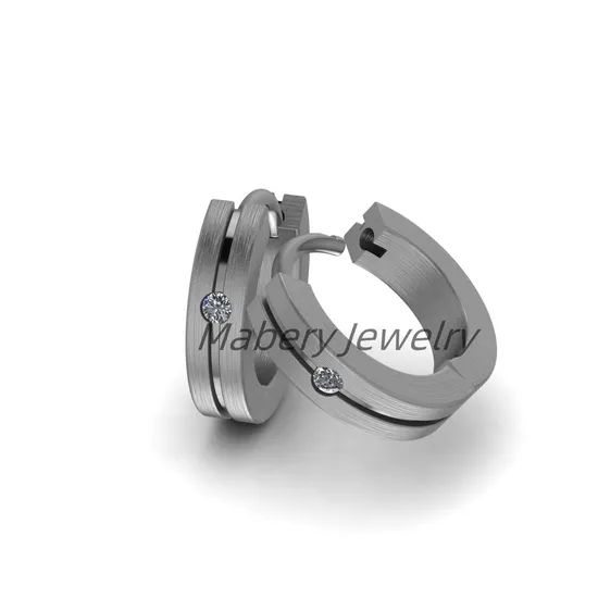 Stainless Steel Earring Set with Multiple Studs for Daily Rotation - Image 1