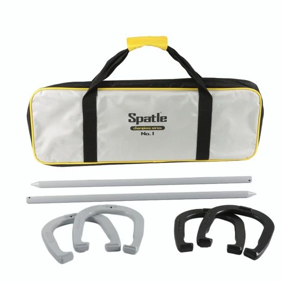 Durable Premium Steel Horseshoes Set for Outdoor Activities - Image 1