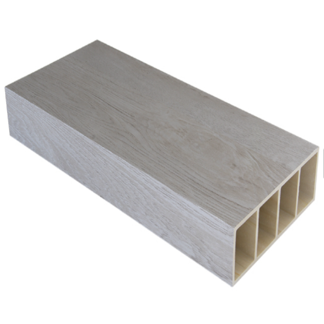 Wholesale Eco-friendly Waterproof PVC WPC Hollow Square Timber Tube - Image 3