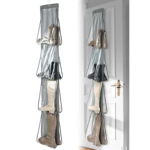 Wholesale Boot Storage Organizer with 12 Boot Shapers Sets 1-3PCS Origin China MOQ 1000 PCS Trademark OEM Folded Folded Shape - Image 4
