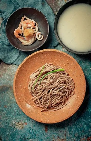 Normal Dried Buckwheat Tea Soba Noodle Production 0.2kg - Image 4
