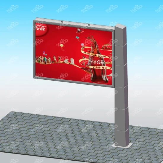 Metal Material Advertising Outdoor Billboard - Image 1