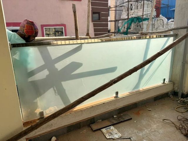 Aluminium Glass Railing Service, Railing System Type: As costomer choice - Image 6