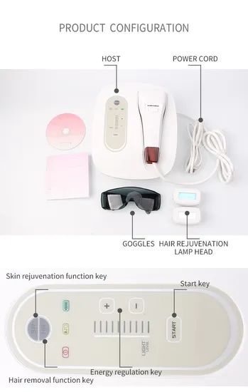 Home Use Laser Hair Removal and Skin Rejuvenation Machine IPL Machine - Image 4